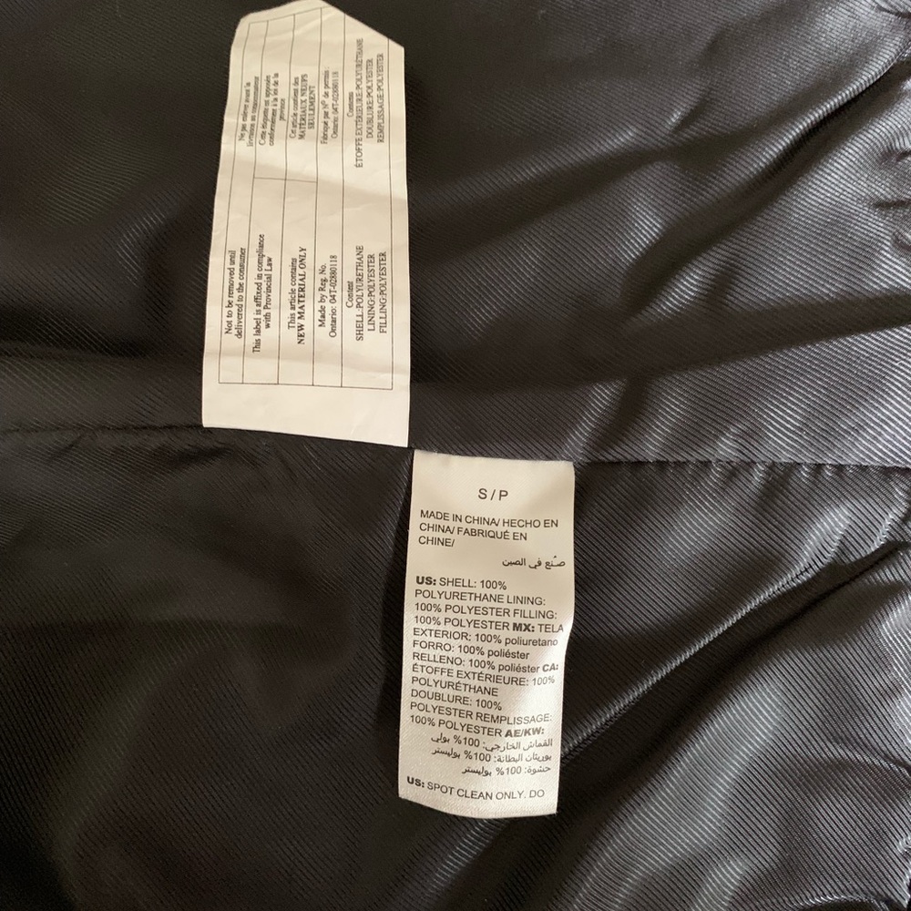 CHICO’S faux leather quilted jacket - Picture 6 of 10